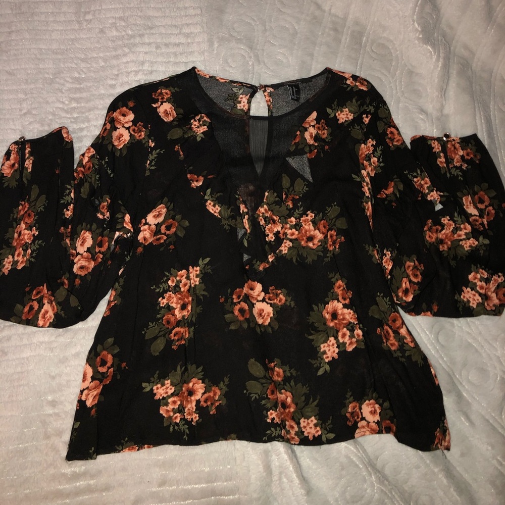 Floral blouse
